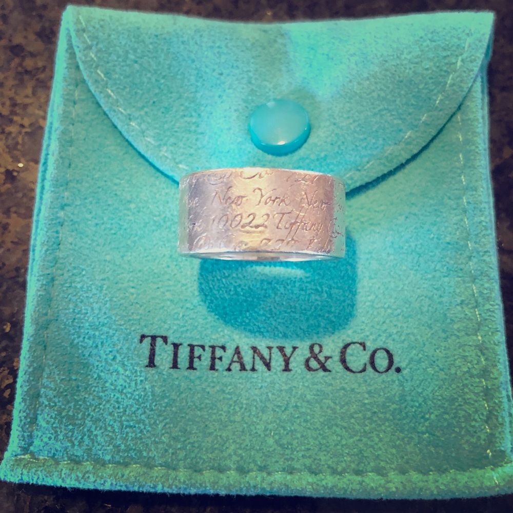 Tiffany & Co. Notes Ring size 8